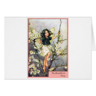 Blackthorn Fairy Hälsningskort