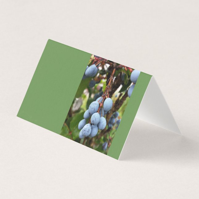 Blackthorn-frukt Kort (Framsida)