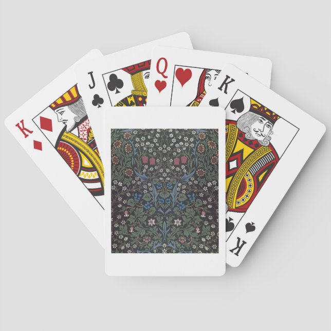 "Blackthorn" tapet, 1892 Casinokort (Baksidan)