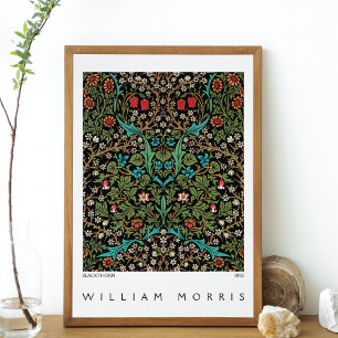 Blackthorn WildblommMeadow William Morris Poster