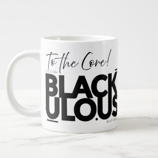 BLACKULO.US™ "Till kärnan!" - Grundare Flex 🔥 Jumbo Mugg
