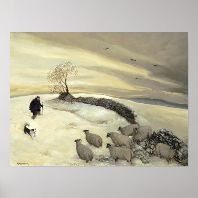 Bläckvinter-dag Poster (Framsidan)