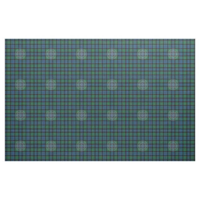 Blackwatch Ancient Tartan med mönster Tyg (Yard)