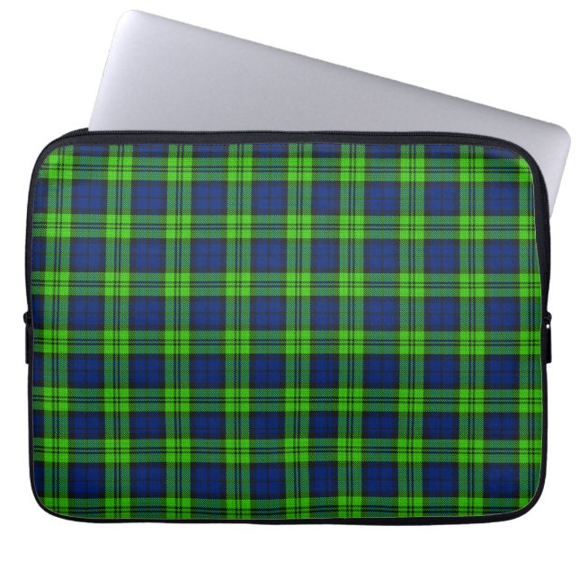 Blackwatch Play Tartan Laptop Fodral (Framsidan)