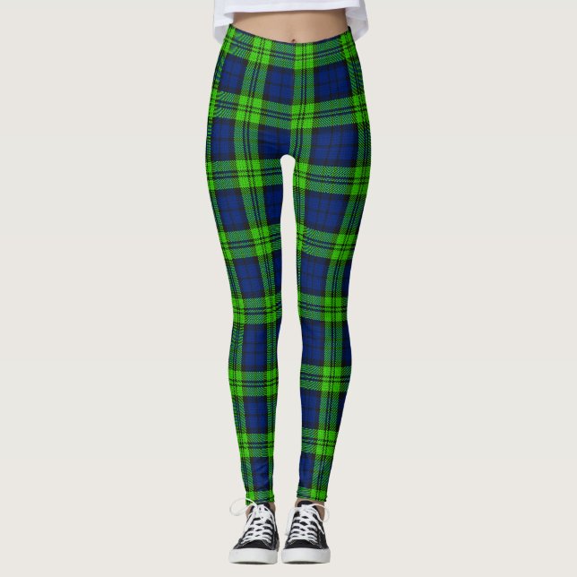 Blackwatch Play Tartan Leggings (Framsida)
