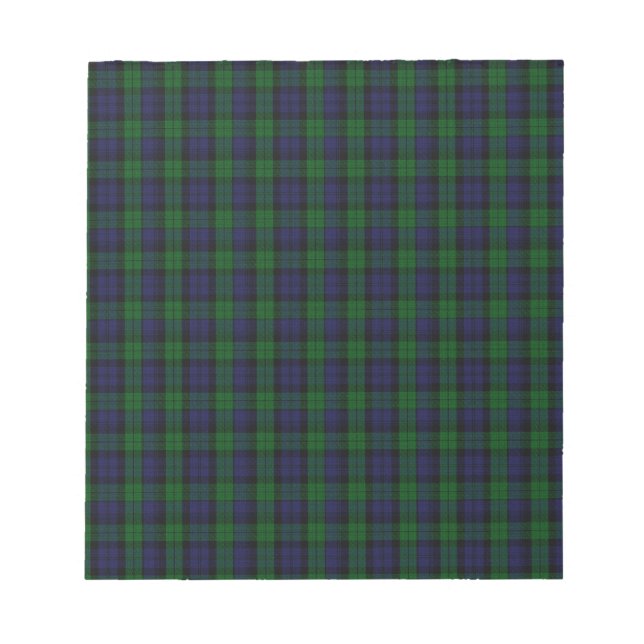Blackwatch Tartan Anteckningsblock (Framsida)