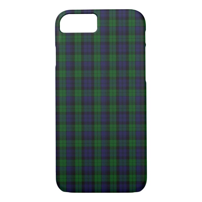 Blackwatch Tartan Case-Mate iPhone Skal (Baksida)
