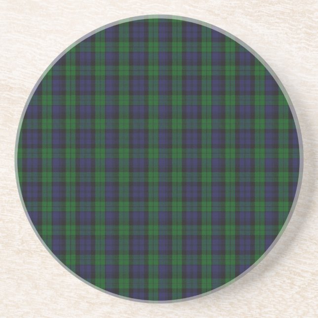 Blackwatch Tartan Underlägg Sandsten (Framsidan)