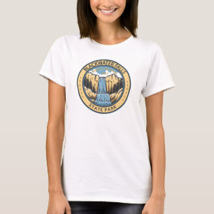 Blackwater Falls State Park Väster Virginia Badge T Shirt