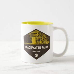 Blackwater Falls State Park Väster Virginia Två-Tonad Mugg
