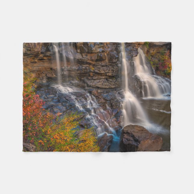 Blackwater Falls State Park | West Virginia Fleecefilt (Framsidan (Horisontell))