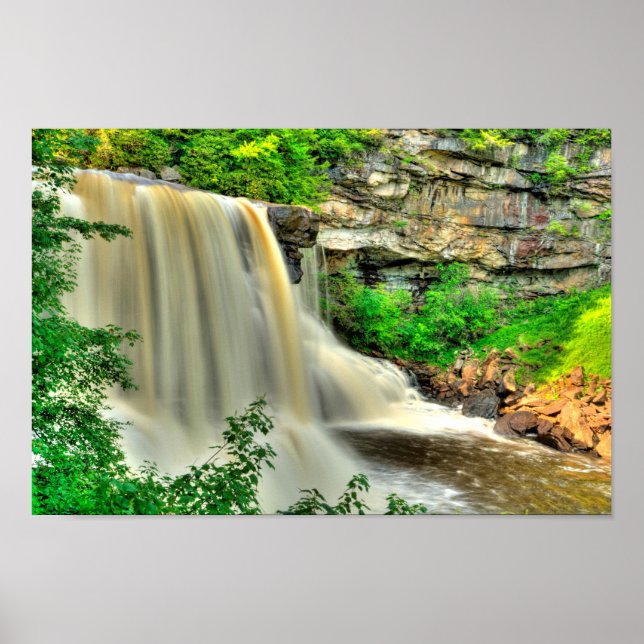 Blackwater Falls, Väster Virginia Poster (Framsidan)