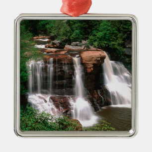 Blackwater Falls, West Virginia, naturskön, Julgransprydnad Metall