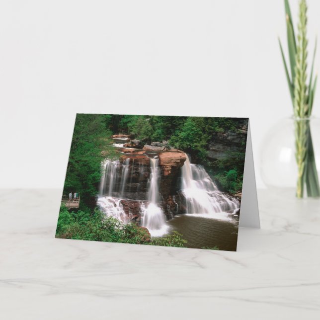 Blackwater Falls, West Virginia, naturskön, Kort (Framsida)