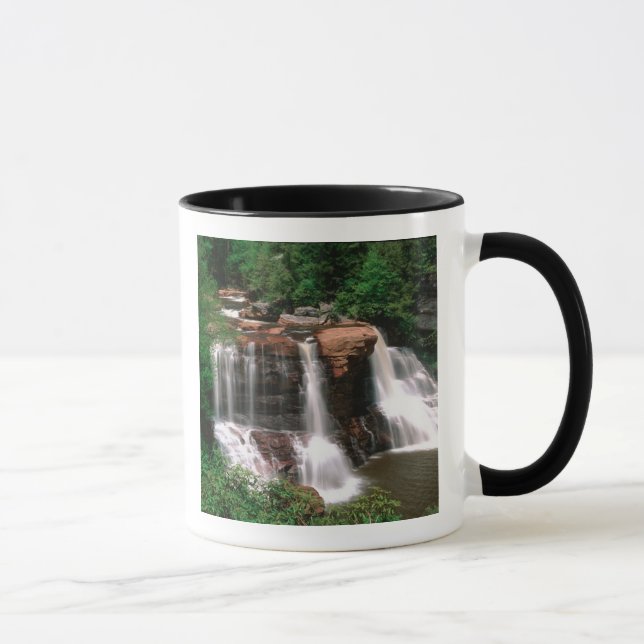 Blackwater Falls, West Virginia, naturskön, Mugg (Höger)