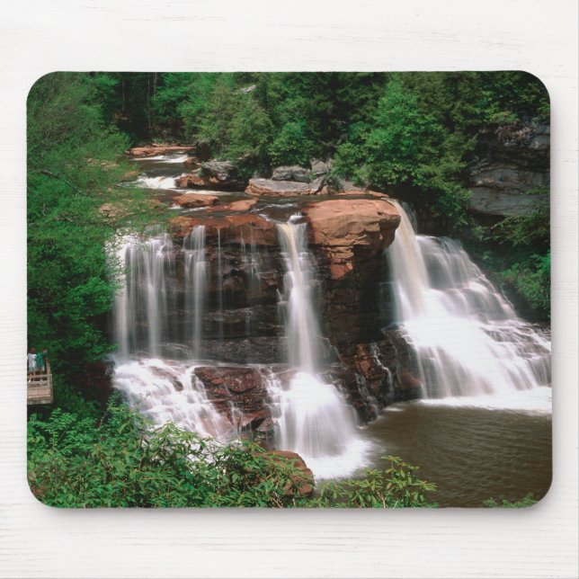 Blackwater Falls, West Virginia, naturskön, Musmatta (Framsidan)