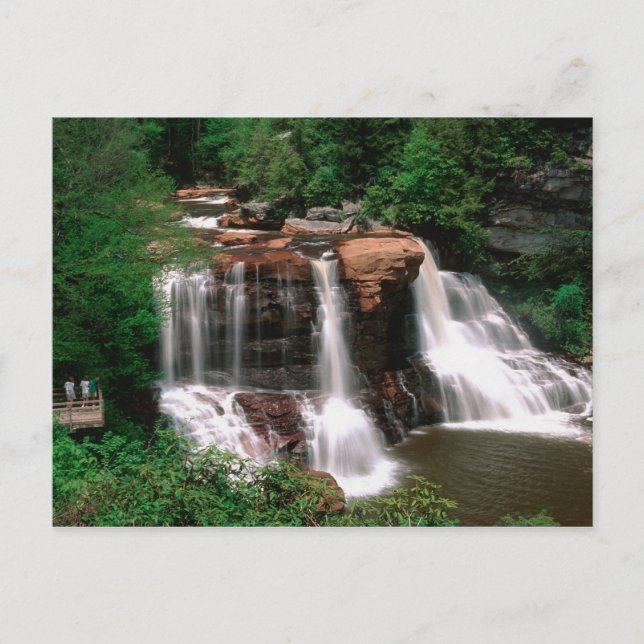 Blackwater Falls, West Virginia, naturskön, Vykort (Framsida)