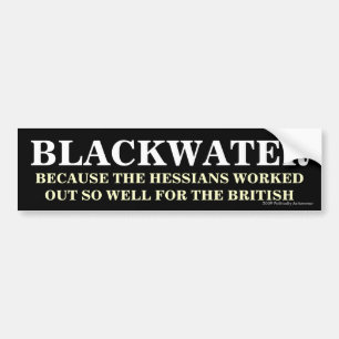 Blackwater- & Hessiansbildekal Bildekal