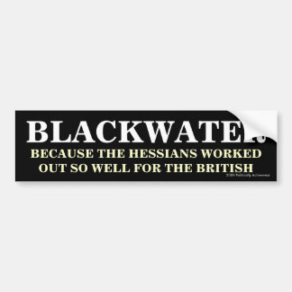 Blackwater- & Hessiansbildekal Bildekal
