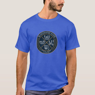 Blackwater River State Park Florida Heraldic Logot T Shirt