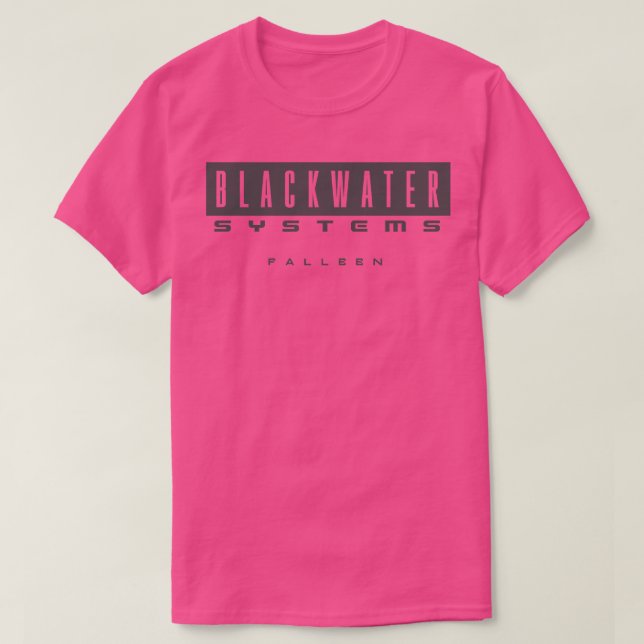 Blackwater Systems T Shirt (Design framsida)