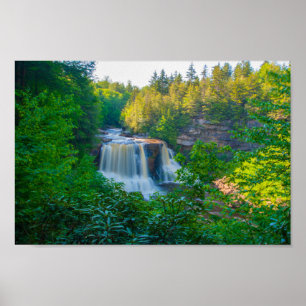 Blackwaternedgångar, West Virginia Poster