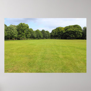 Blackweir Fält, Bute Park, Cardiff Poster