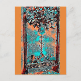 Blackwell Bench Art Vykort