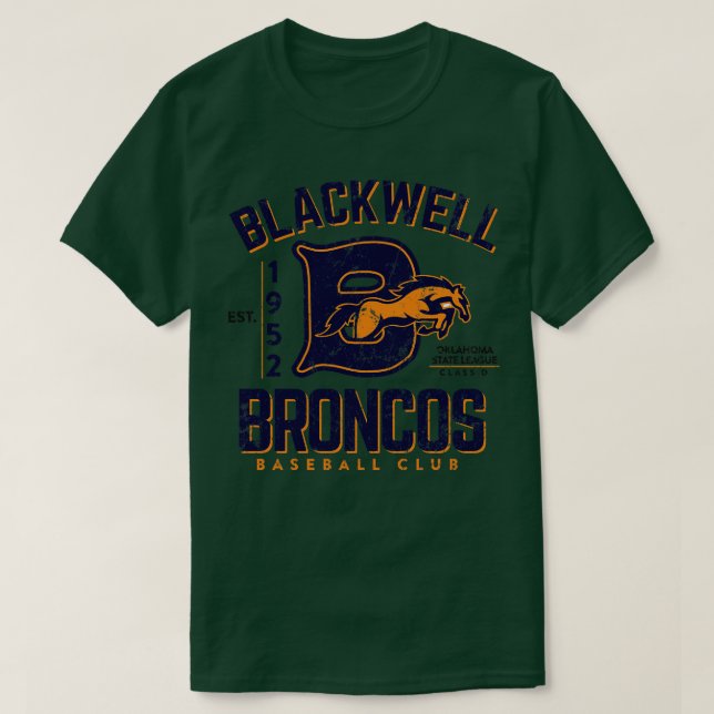 Blackwell Broncos 1 T Shirt (Design framsida)