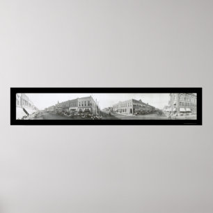 Blackwell Oklahoma foto 1910 Poster