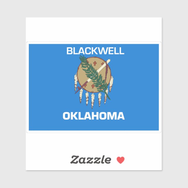 Blackwell Oklahoma Klistermärken (Ark)