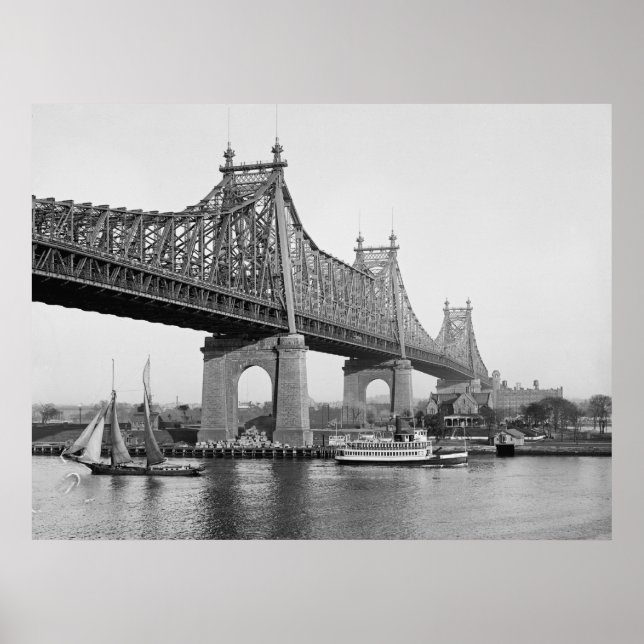 Blackwell's Island Bridge Poster (Framsidan)