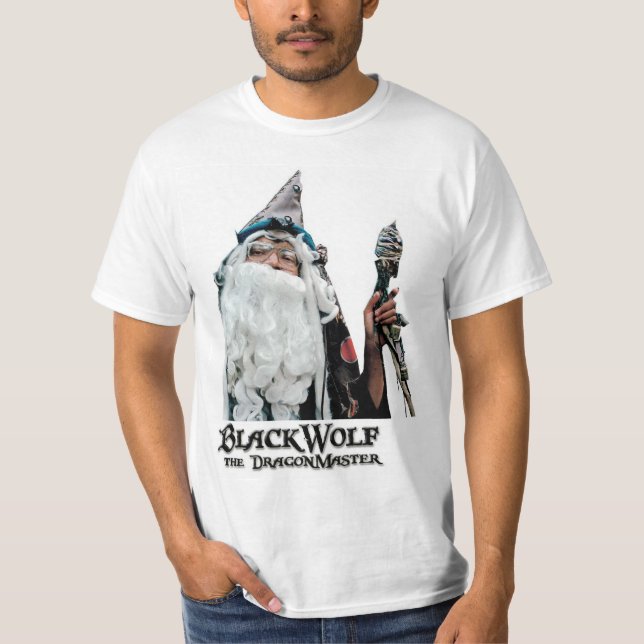BlackWolf skjorta T Shirt (Framsida)