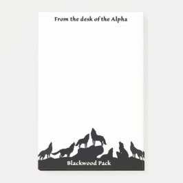 Blackwood Pack Alpha Notes Post-it Block