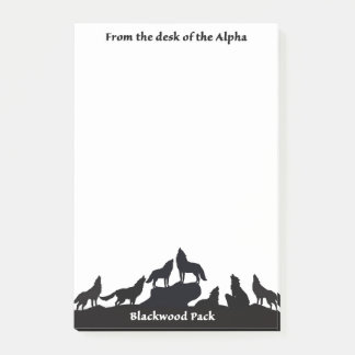 Blackwood Pack Alpha Notes Post-it Block