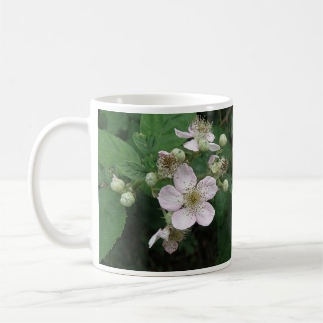 Blaclberry Flowers Mugg (Vänster)
