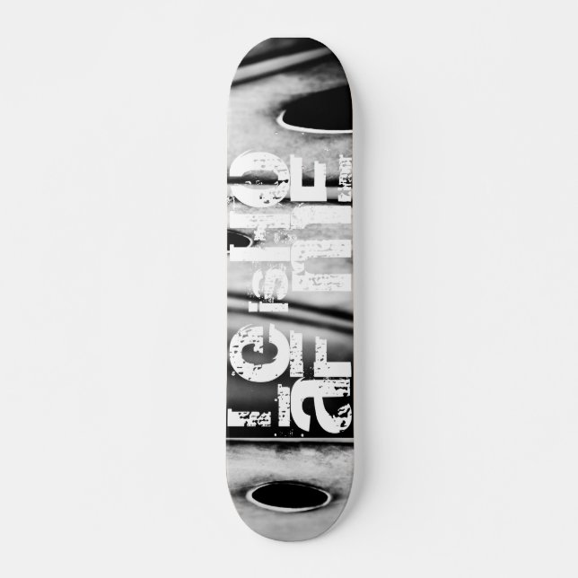 blad är hemma old school skateboard bräda 18 cm (Framsida)