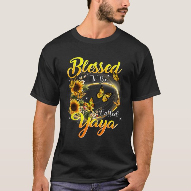 Blad att kallas Yaya Shirt Solros Älskare G T Shirt (Framsida)