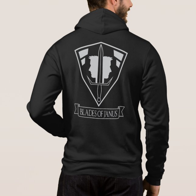 Blad av Janus hoodie Tee Shirt (Baksida)