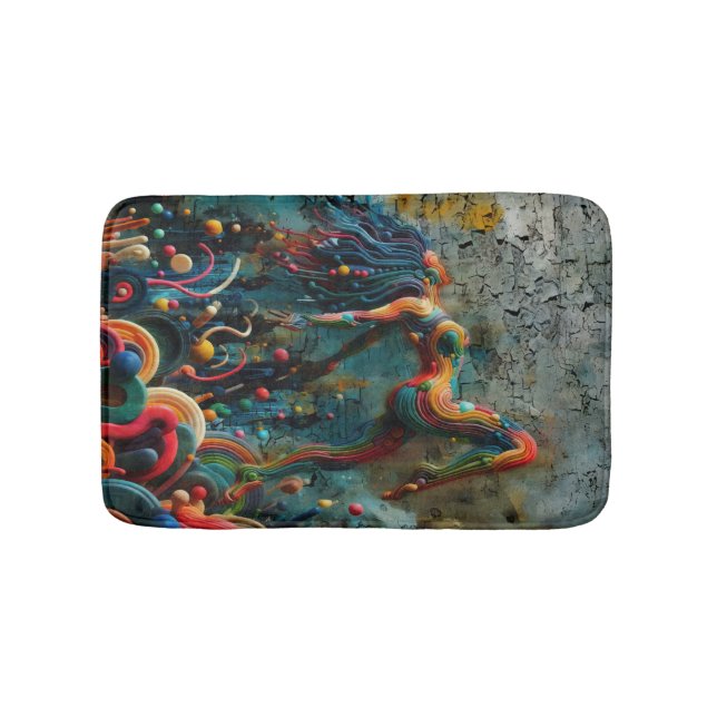 Blad Badrumsmatta (Framsidan)