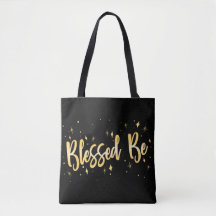 Blad Be - Pagan Wiccan Witch Tote Bag