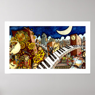 Blad - Clocklands - 18 x 11 Poster