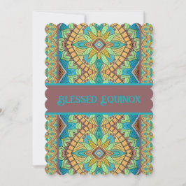 Blad Equinox - Innehåll Mandala Inbjudningar