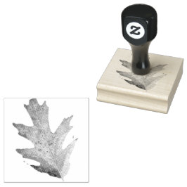 Blad Gummistämpel Stämpel