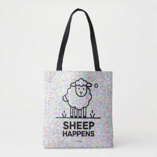 BLAD HÄNDER FUNNELT-over-Print Tote Bag Tygkasse