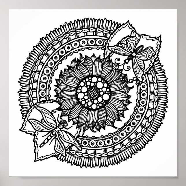 Blad i Mandala 2 Poster (Framsidan)