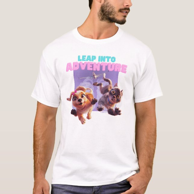 Blad in i Äventyr T Shirt (Framsida)