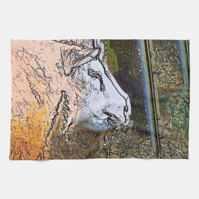 BLAD KÖKSHANDDUK (Horisontell)