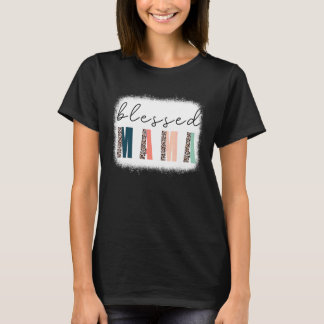 Blad Mamma Bleached Mamma Leopard T Shirt