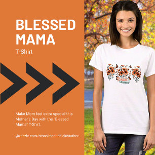 "Blad Mamma" Mors dag T-Shirt